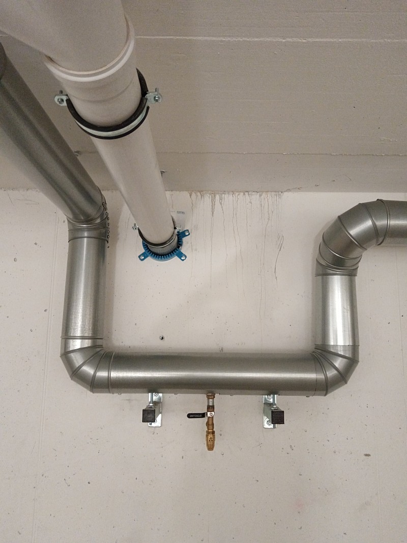 Feuerlöschleitung Tiefgarage Heilbronn